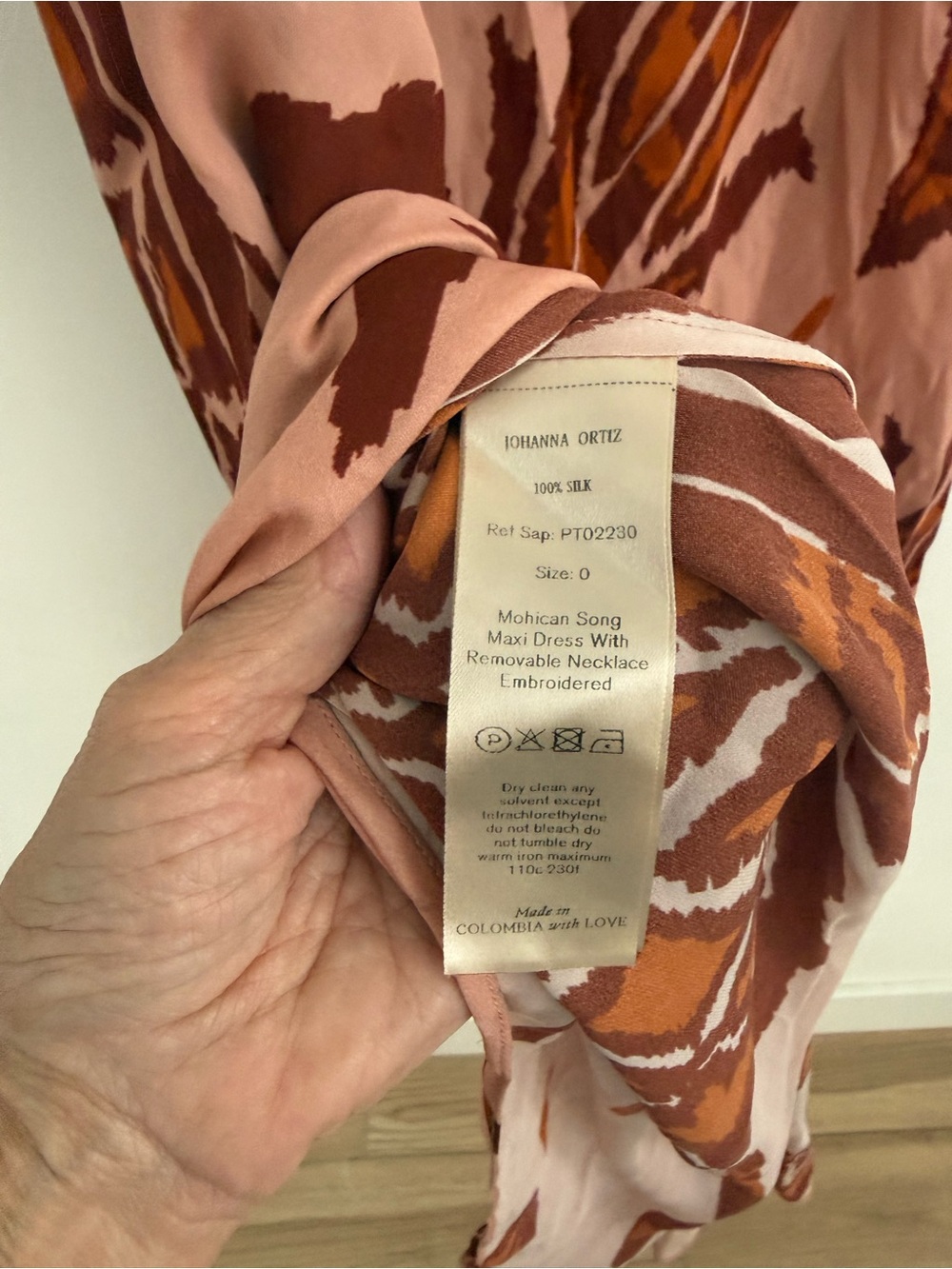 Johanna Ortiz Mohican Song Maxi Dress NWT SIZE 0 - Picture 14 of 16